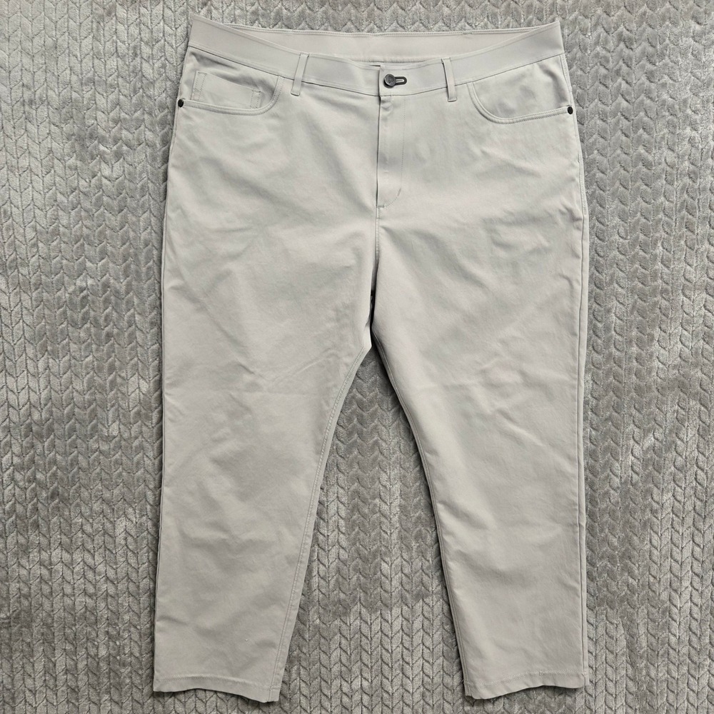 Public Rec Mens Gray 38x28 Weekend Pants‎ Stretch Lightweight Casual